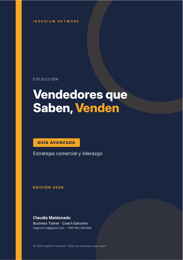 Portada de Vendedores que Saben, Venden · Guía Avanzada